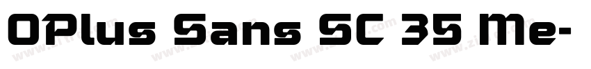 OPlus Sans SC 35 Me字体转换